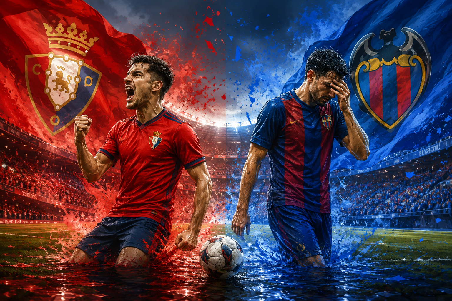 Hasil Osasuna Vs Levante