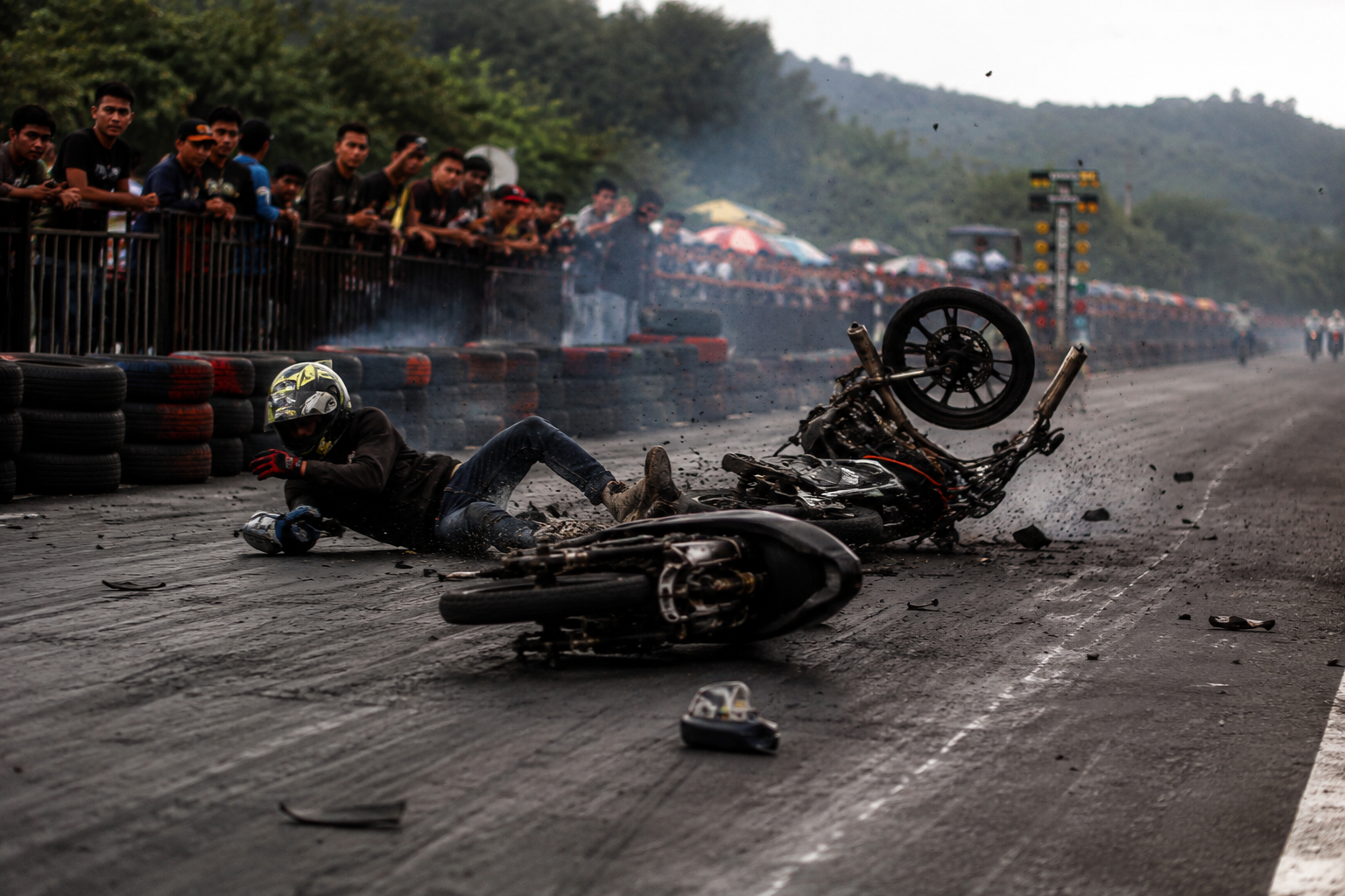 Kecelakaan Drag Race Kotamobagu