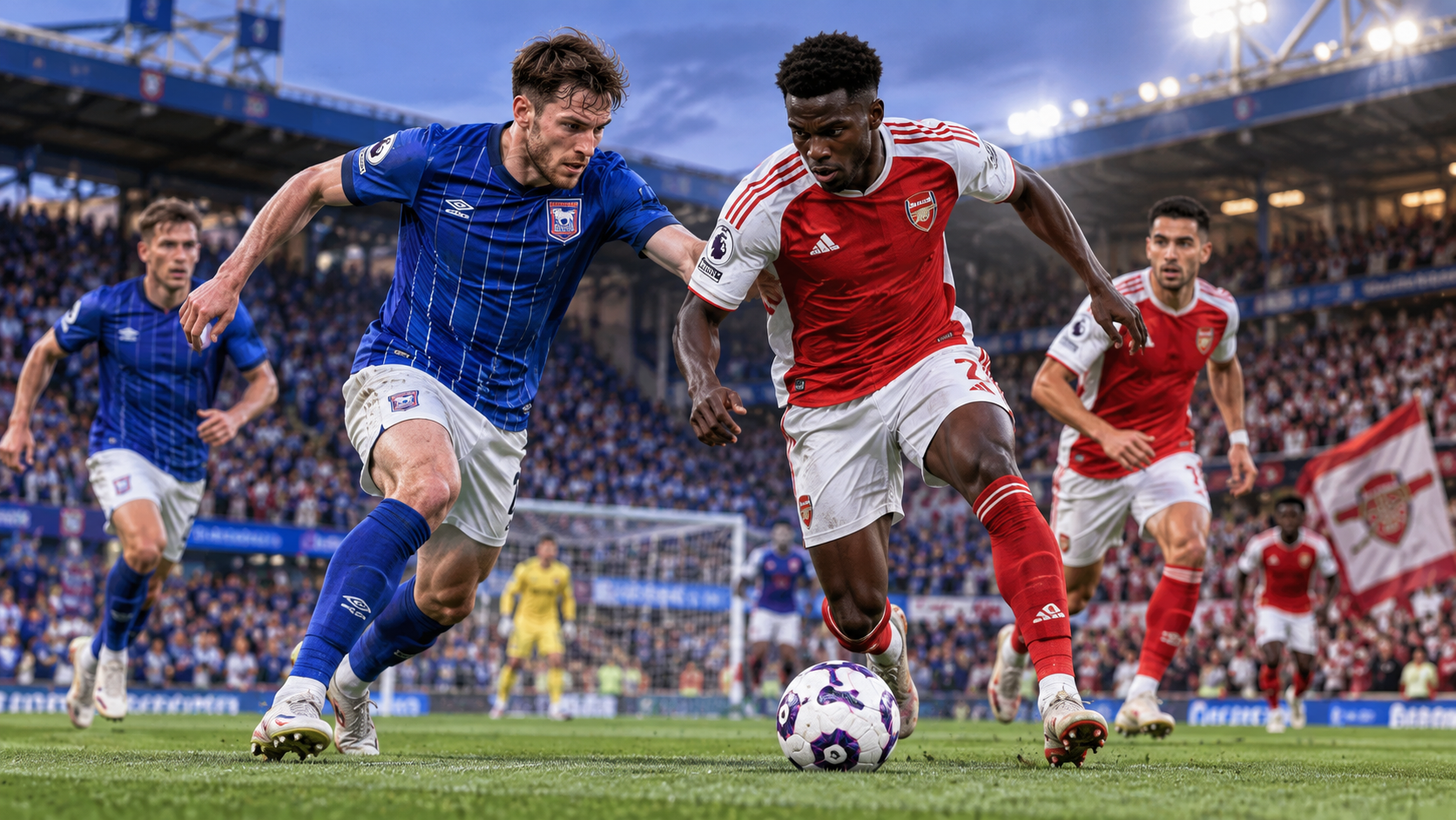 Hasil Ipswich Vs Arsenal