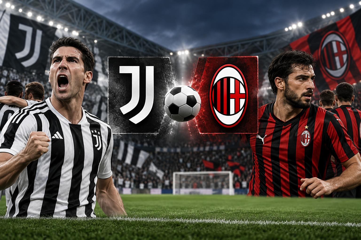 Hasil Juventus Vs Milan