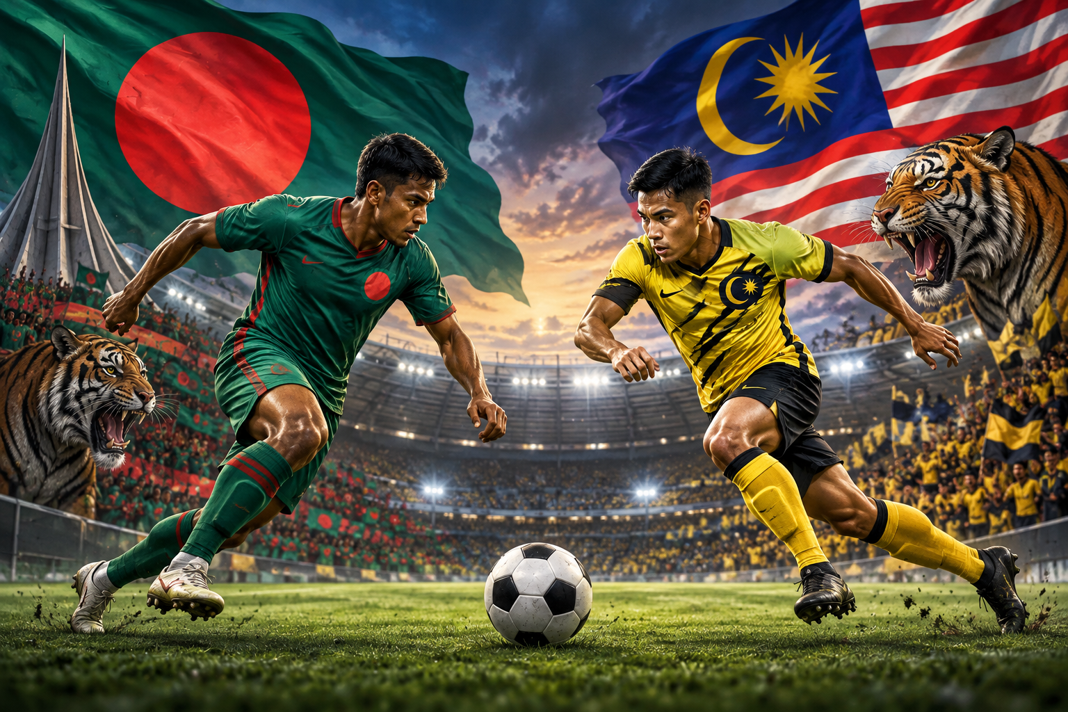 Prediksi Pertandingan Bangladesh Vs Malaysia di FIFA ASEAN Cup 2026 Bakal Ketat