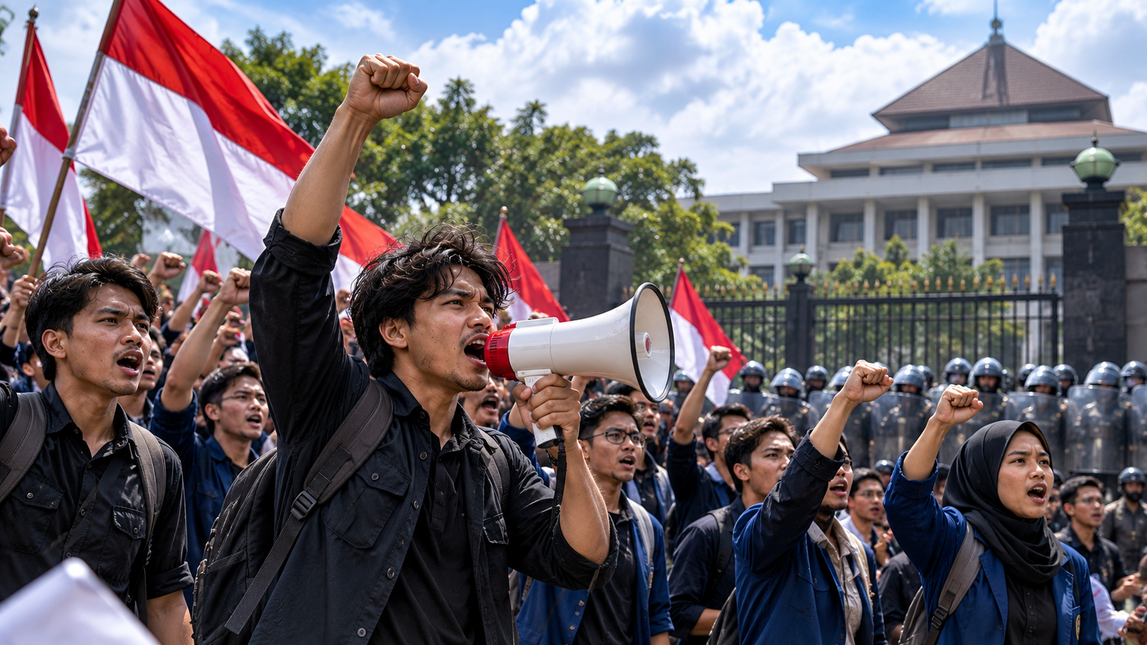 Tuntutan Demo Mahasiswa Trisakti