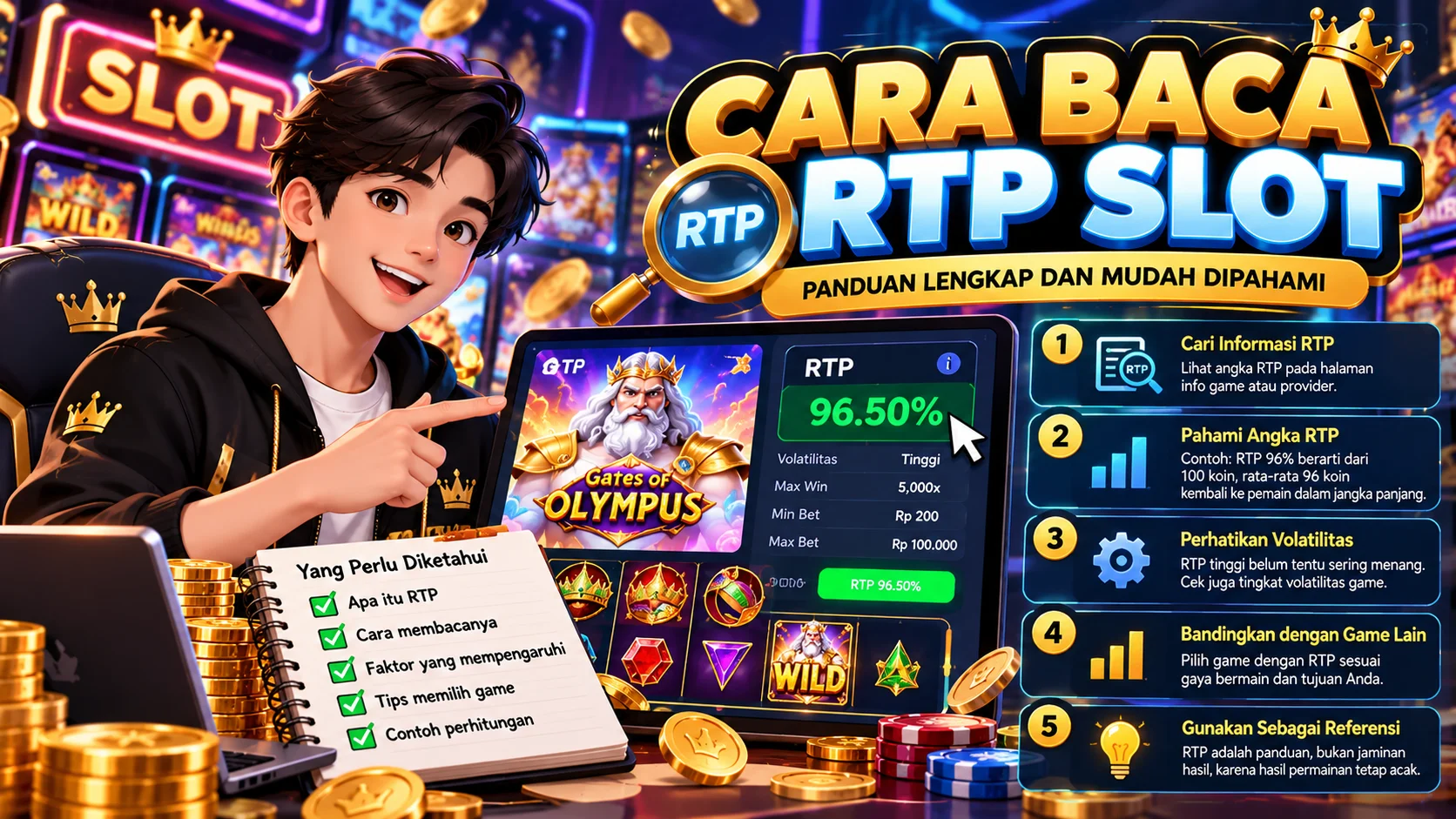 cara baca rtp slot